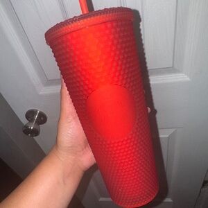 Red Starbucks Cup